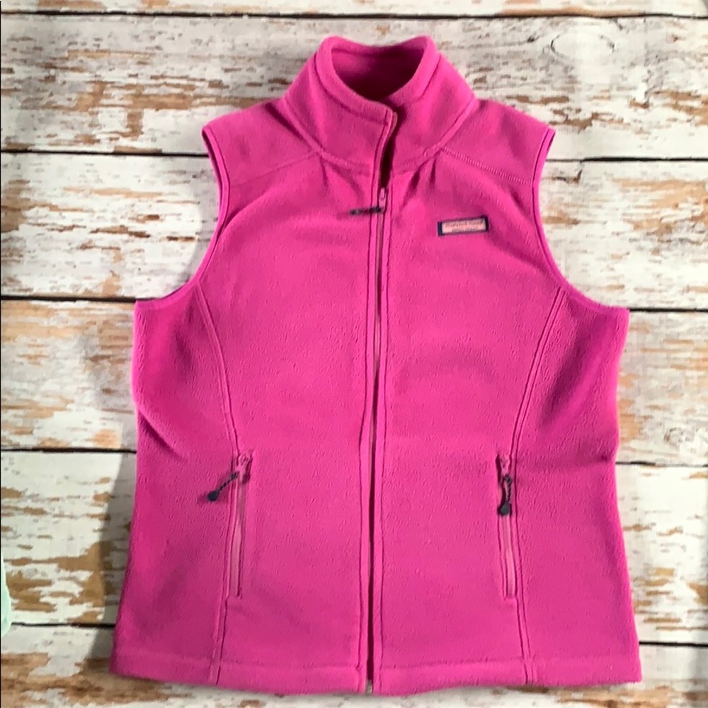 Vineyard Vines Fleece Vest size Small